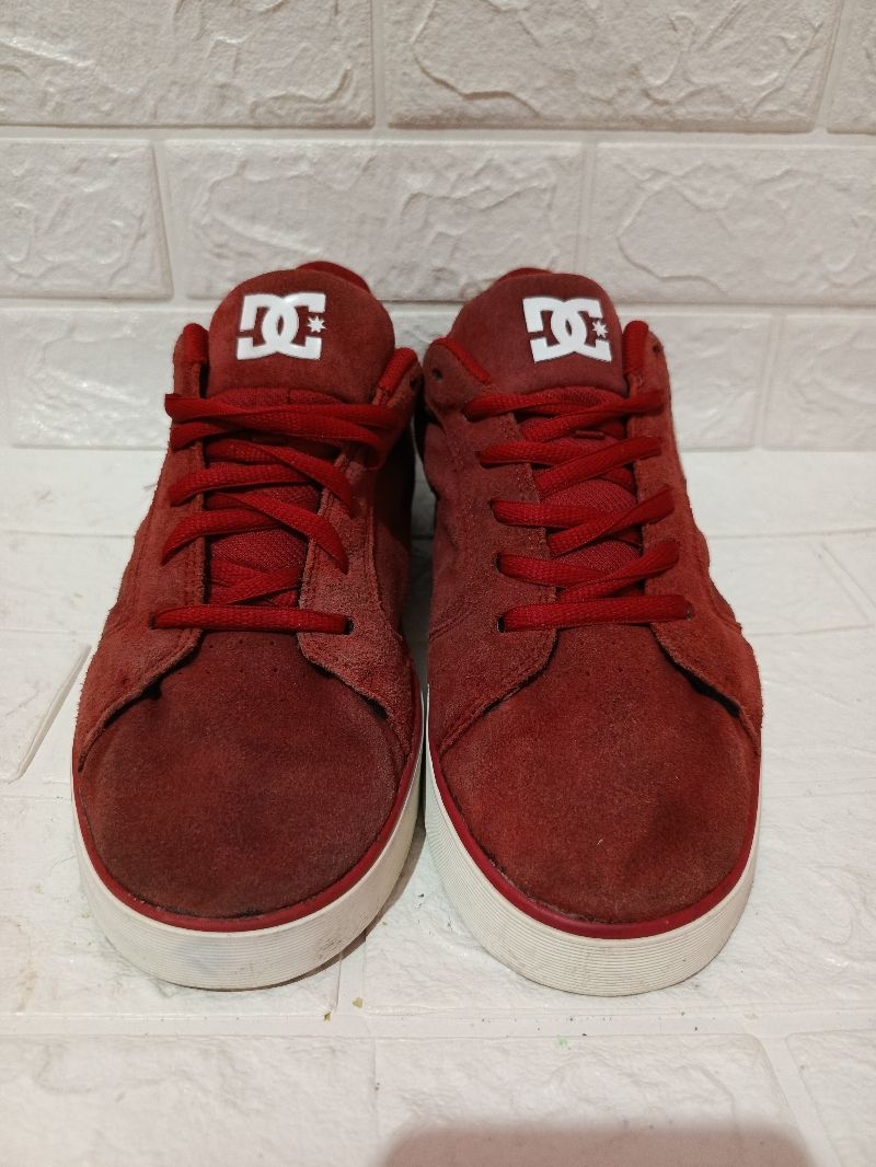 DC Skate Shoes Red White, foto 2