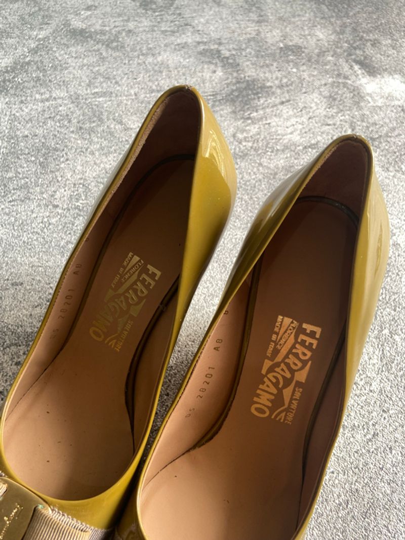 SALVATORE FERRAGAMO WEDGES PUMP, foto 3