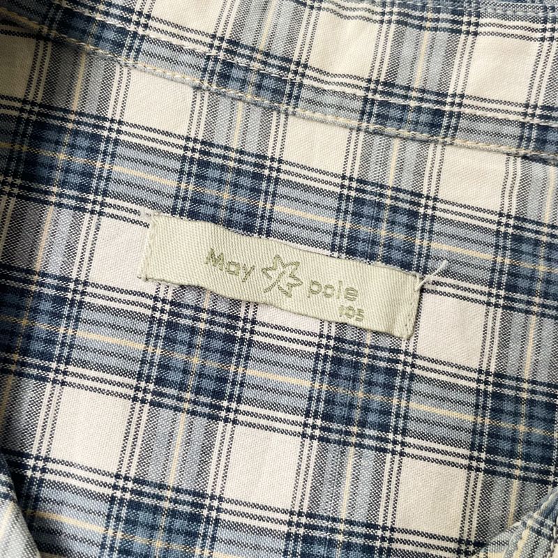 Maypole authentic multiplaid boxy shirt, foto 5