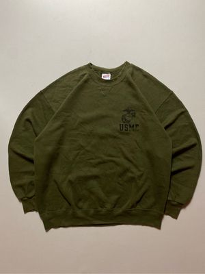Usmc Marines Green Sweatshirt