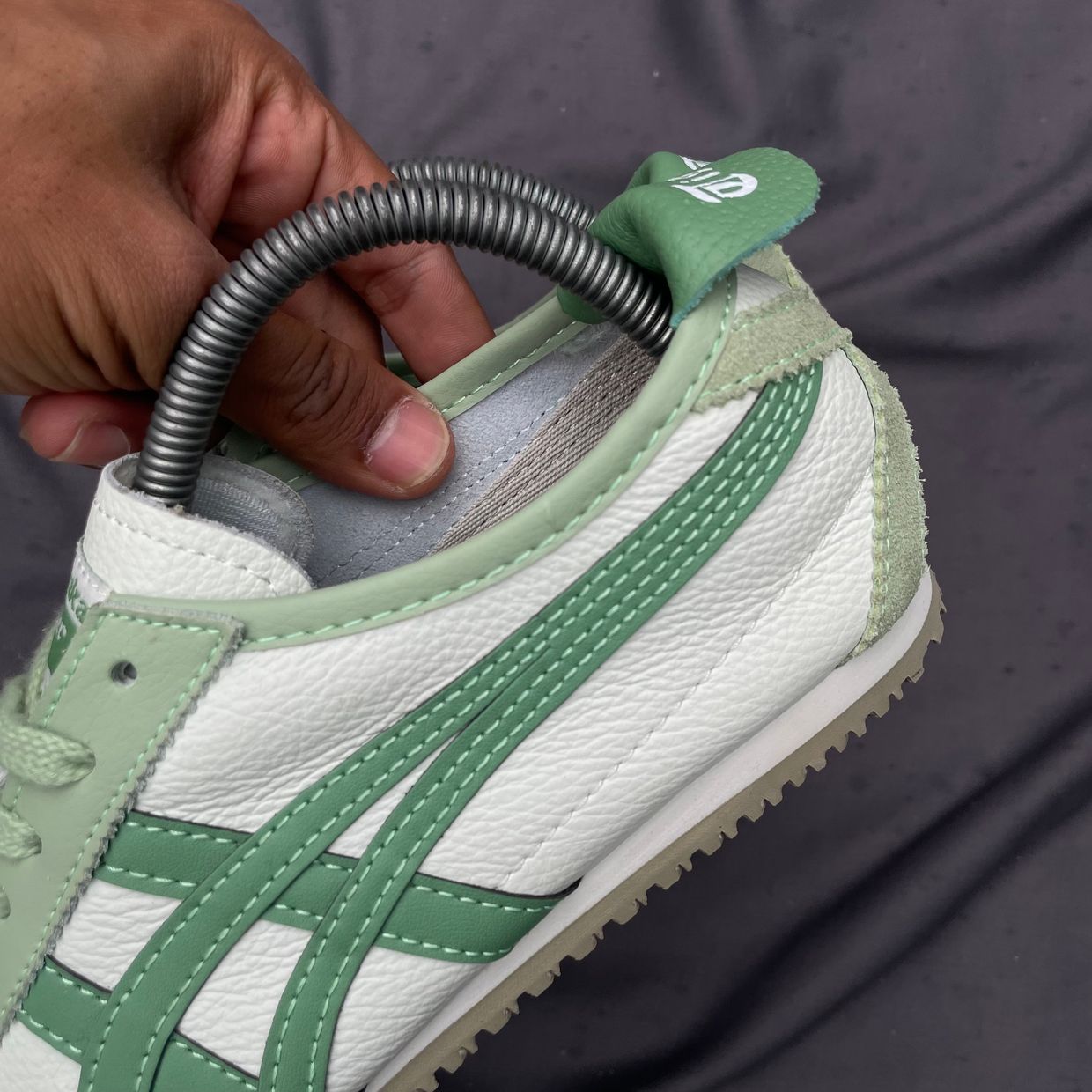 Onitsuka Tiger Gorpcore Casual Sneakers Pria green, foto 5