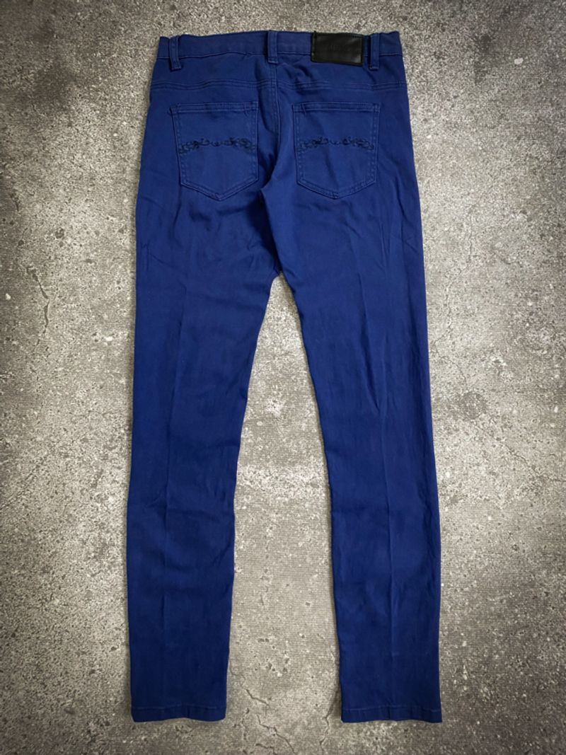 Midas dark purple long pants, foto 2