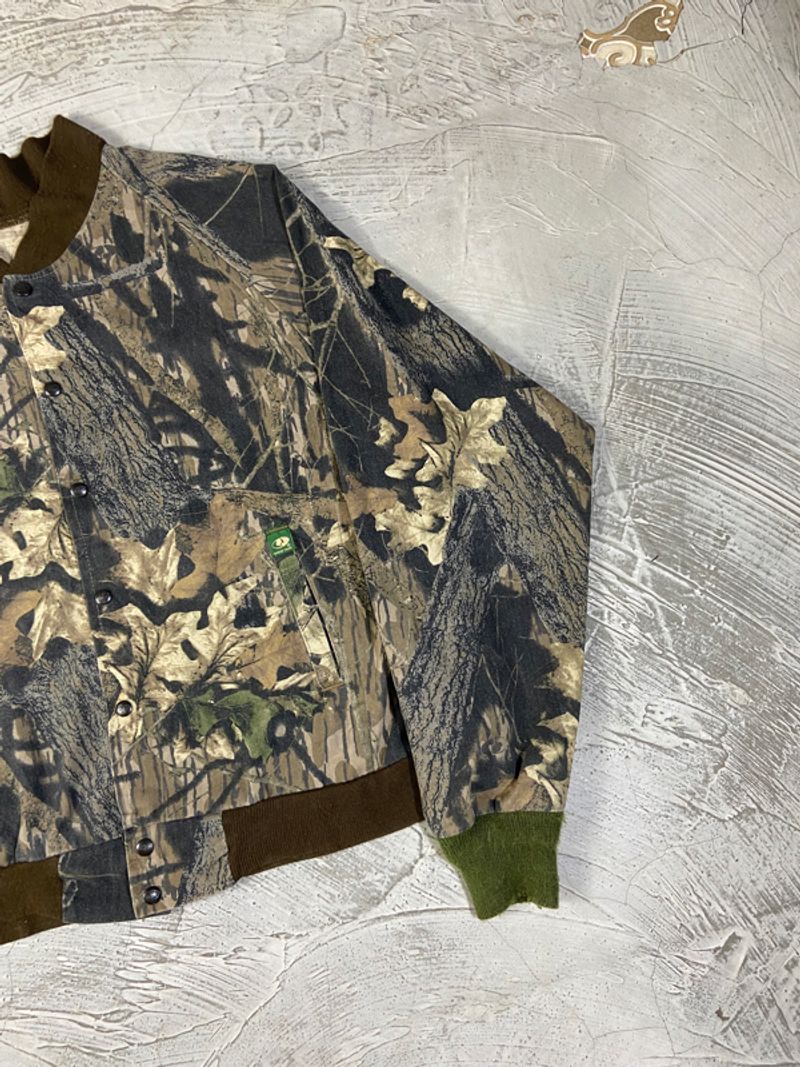 Vintage Mossy Oak Realtree Bomber Jacket - 1990's, foto 5