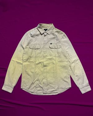 LEGITS 🔥 | Obey Men’s Casual Button-Down Shirt Tan Khaki