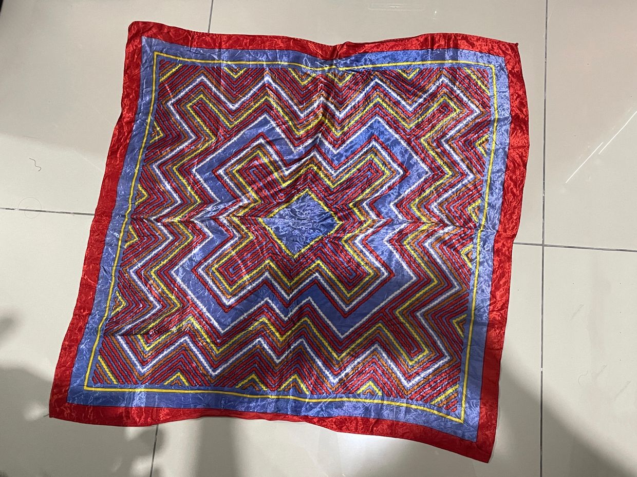 Indie Casual Scarf Wanita multicolor