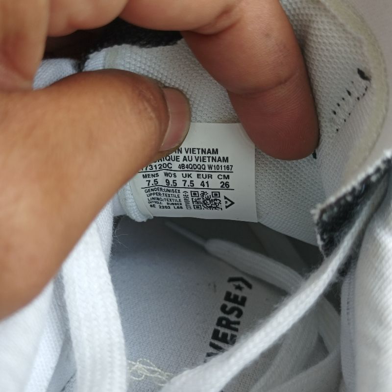 Converse One Star x Stussy Black White, foto 5