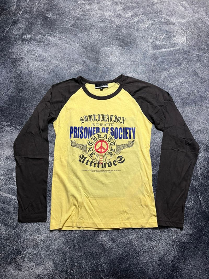 ALMA y2k punk ロンT 人気ブランドPUNK DRUNKERSより、新作アイテムが