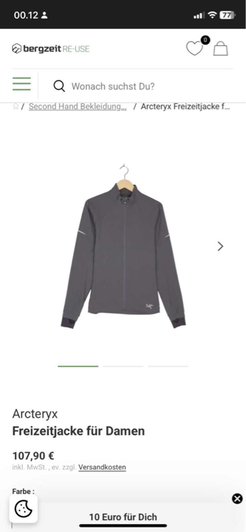 ARCTERYX JACKET POLARTEC FULL-ZIP CASUAL OUTDOOR SOFTSHELL, foto 3