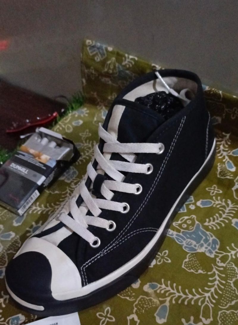 Converse Jack Purcell Mid Black and White, foto 9