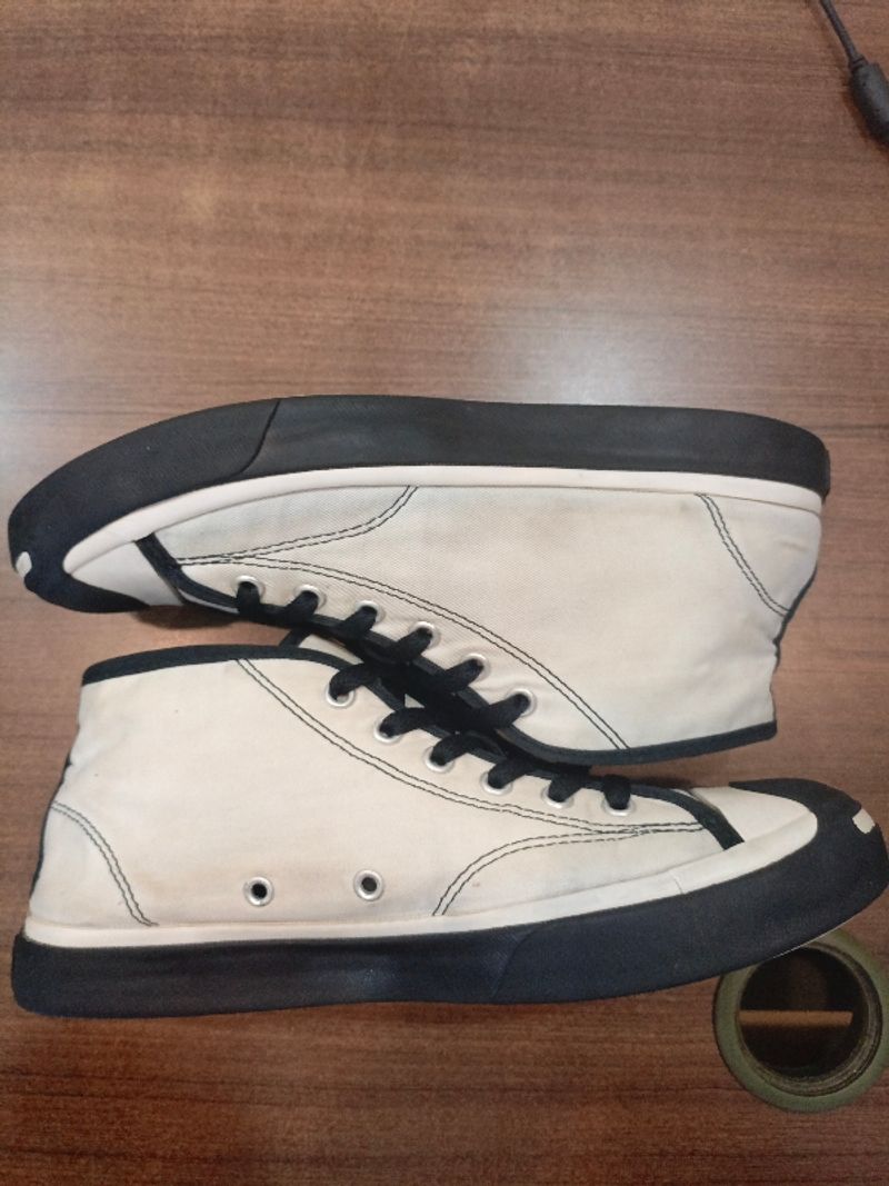 Converse Jack Purcell Mid Black and White, foto 6