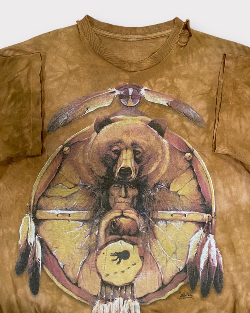 Vintage The Mountain Native American Bear, foto 2