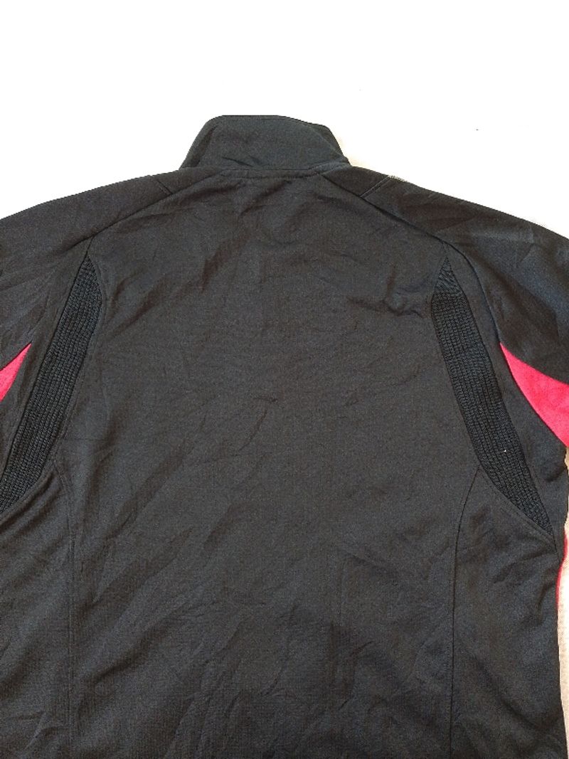 Jaket Tracktop Mizuno Jaspo Black Red Second, foto 6