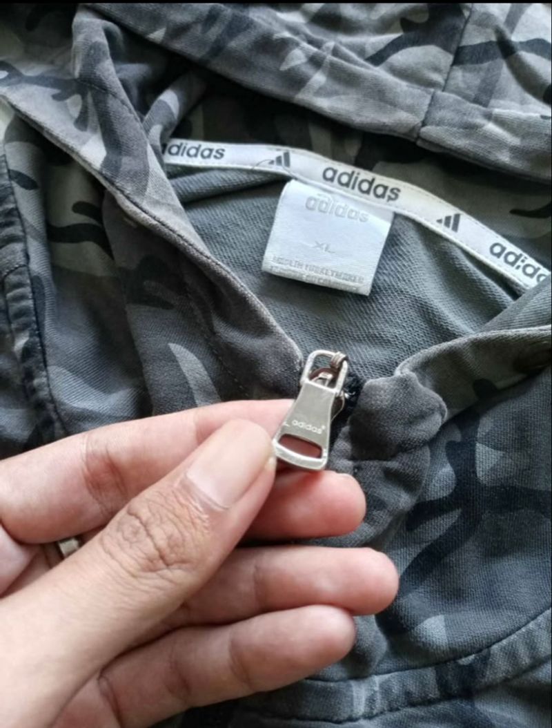 ADIDAS ZIP HOODIE CAMO, foto 4