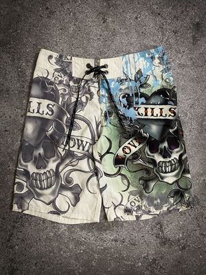 Ed Hardy Pray For Surf Boarshort