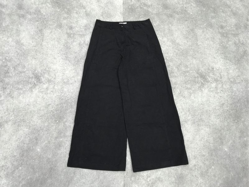 BAGGY PANTS CHINO BLACK - LAROOM, foto 4