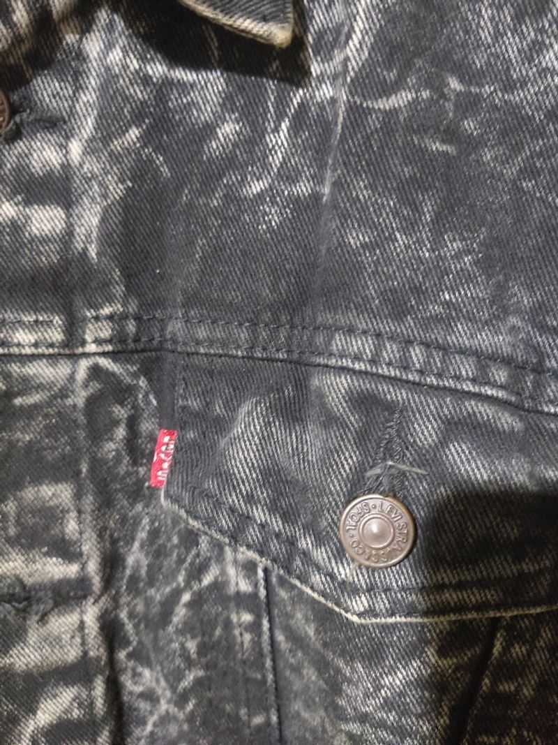 Jaket Denim Blackwash by Levi's, foto 5