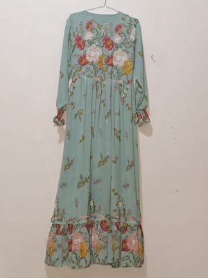 GAMIS PANJANG WANITA MOTIF BUNGA