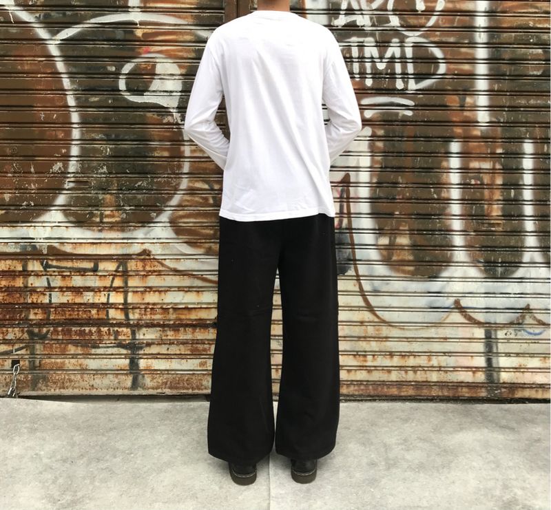 BAGGY PANTS CHINO BLACK, foto 3