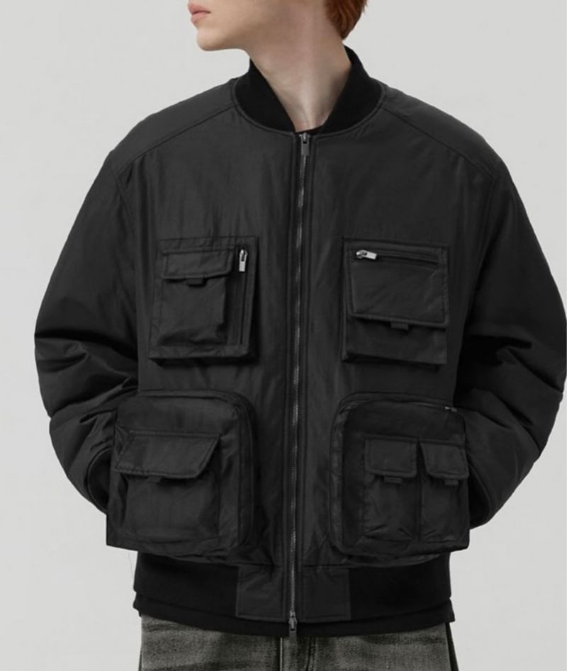 Utility Trilion Multipocket Bomber Jacket, foto 9