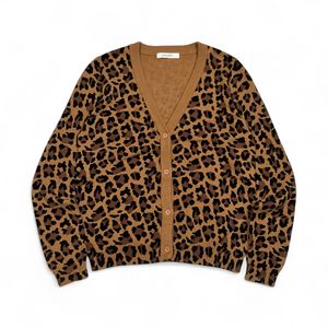 Cardigan Knited Leopard Moussy