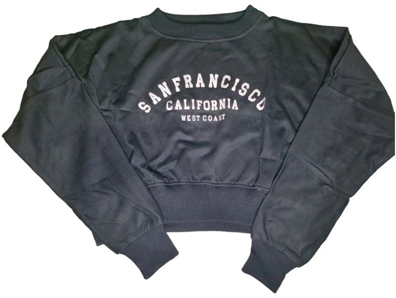 CREWNECK CROP CEWEK, foto 2