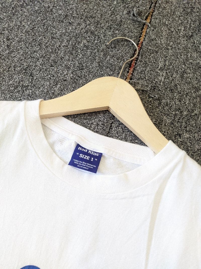 Tshirt bad blue, foto 3