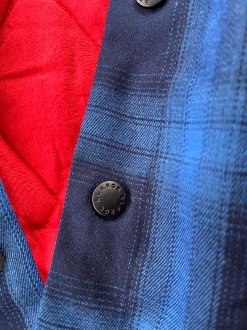 XLARGE WORKERS LONG SLEEVE SHIRT NAVY, foto 4