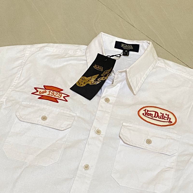 Von Dutch Workshirt White 1534, foto 2