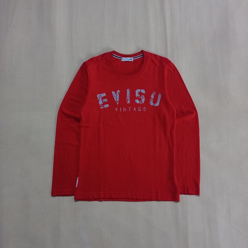 Evisu Mighty Vintage Long Sleeve Red, foto 4