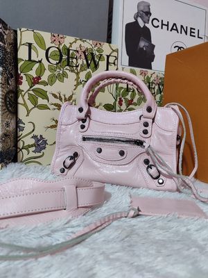 SOLD Balenciaga Le City Arena Storico Mini in Petal Pink