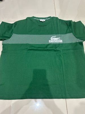 Lacoste green tshirt pria big size