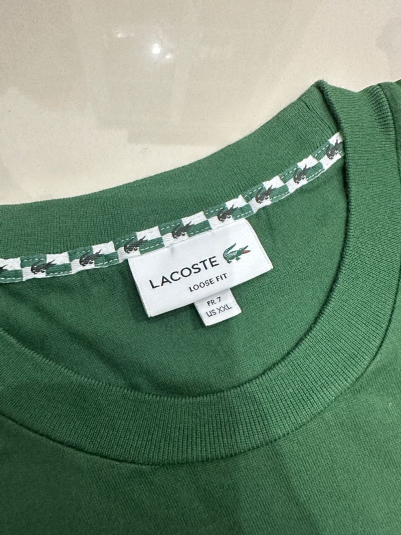 Lacoste green tshirt pria big size, foto 2