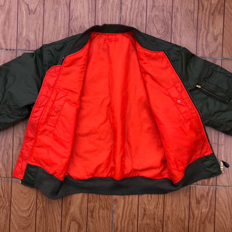 Vintage MA-1 Machope Man Intermediate Bomber Jacket, foto 4