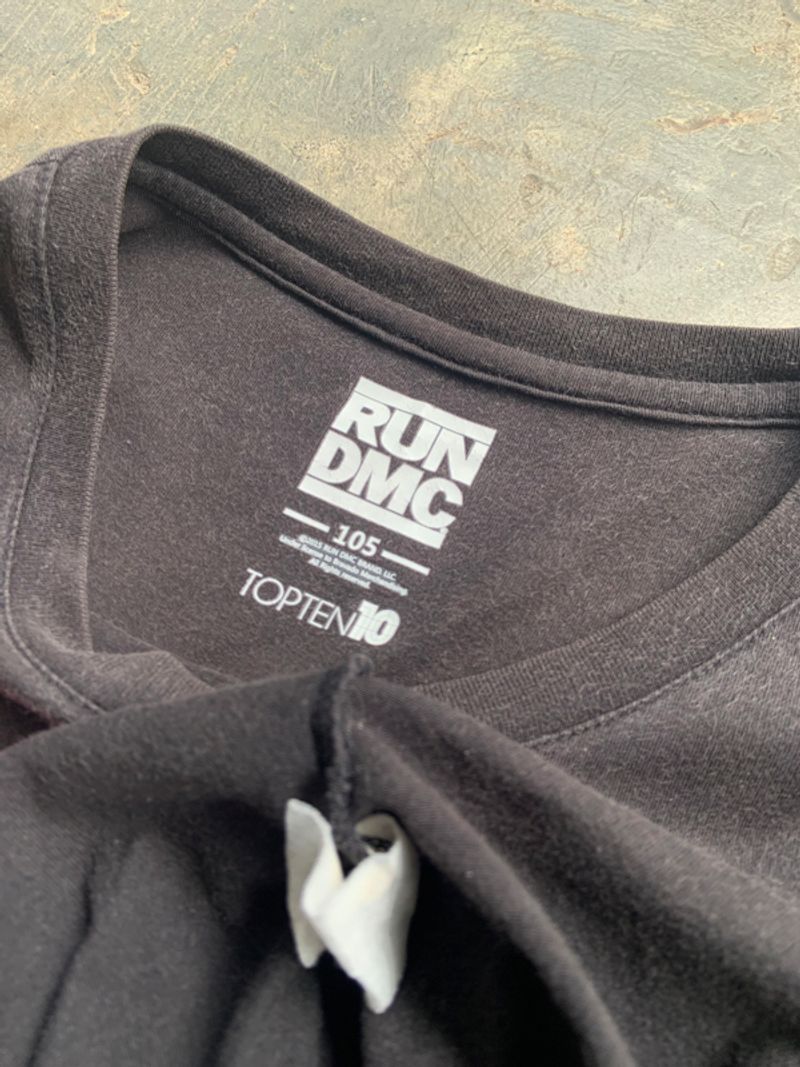 Tshirt Topten collab RUN DMC, foto 3