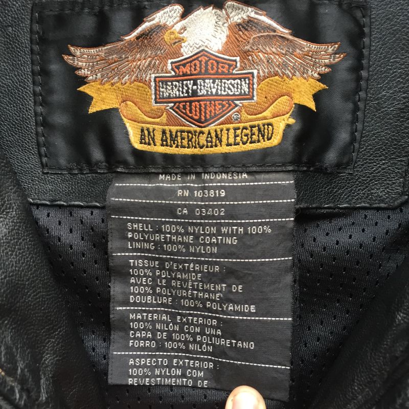 Vintage 2000s Harley Davidson Leather Jackets, foto 4