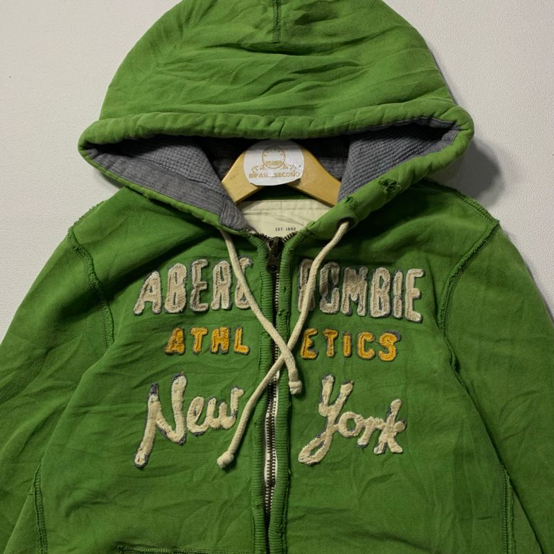 Hoodie Zipper Abercrombie destroyer, foto 3