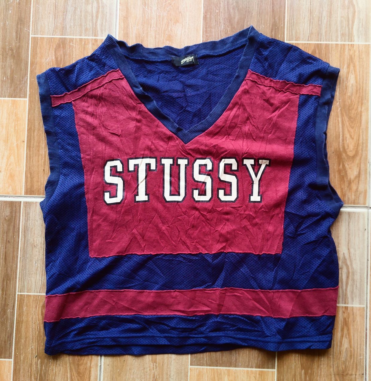 Stussy Sportswear Crop top Wanita brown