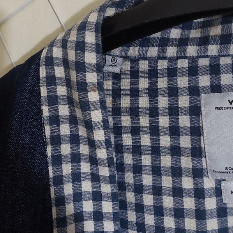 Visvim LHAMO denim shirt SS 2012 size XL resize Medium, foto 6