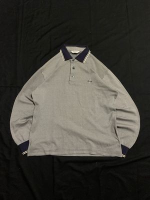 (BARU) Rugby Shirt PING White Navy Stripe