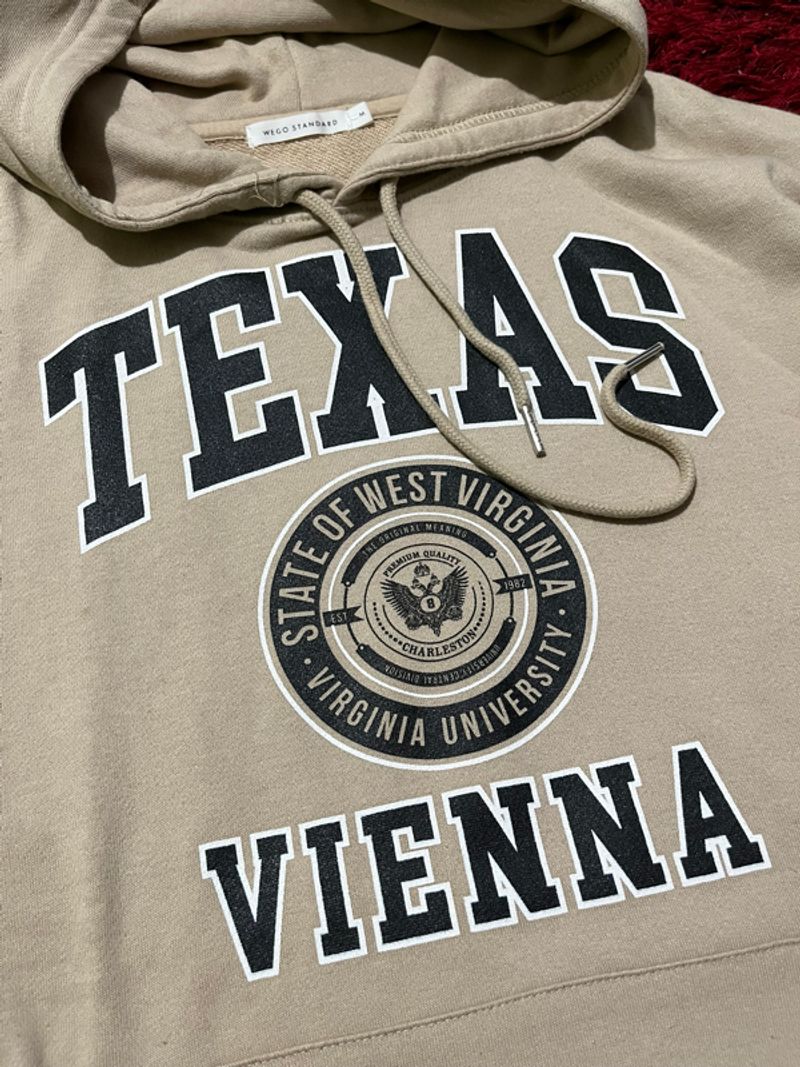 standard hoodie light brown size M, foto 7