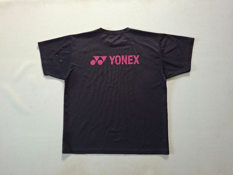 JERSEY YONEX BADMINTON HITAM ORIGINAL 100%, foto 2