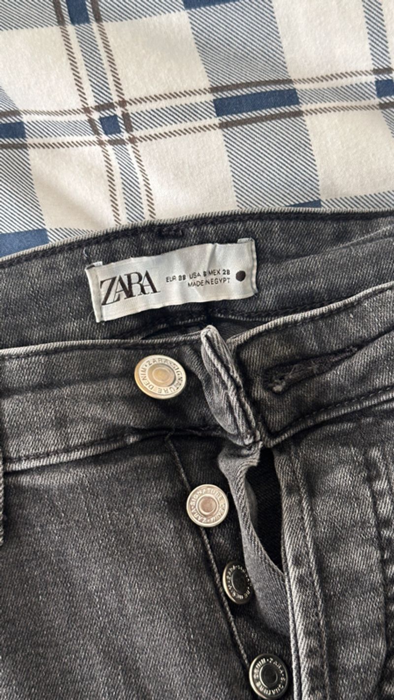 zara black jeans (full button), foto 2