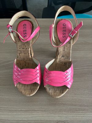 Sepatu heels guess Pink
