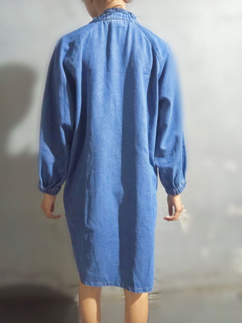 DENIM MINI DRESS CANTIK😍, foto 3