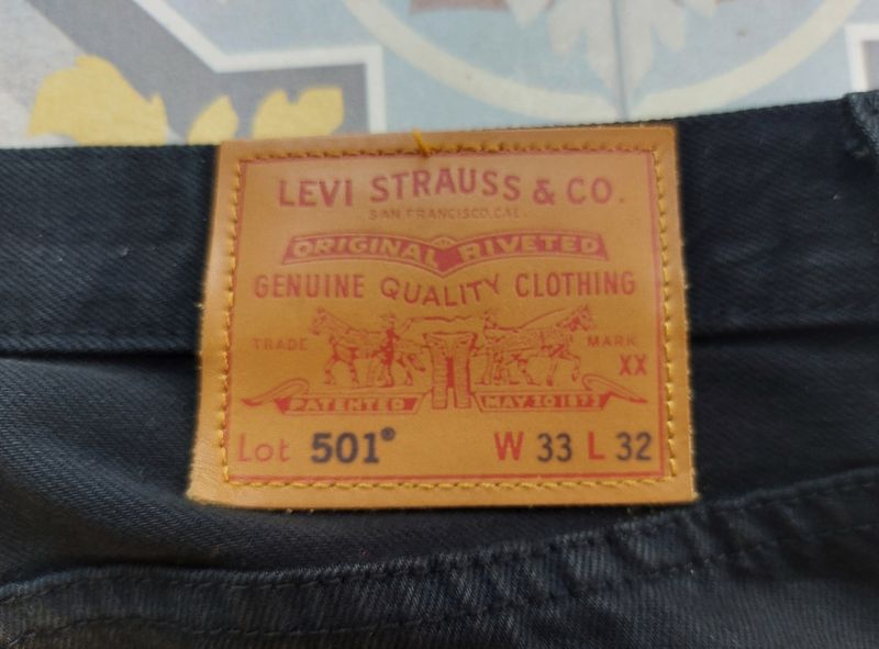Levi's 501 Black, foto 3