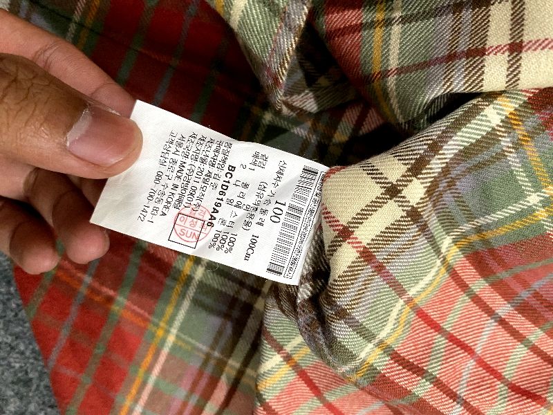 kemeja flanel bean pole, foto 8