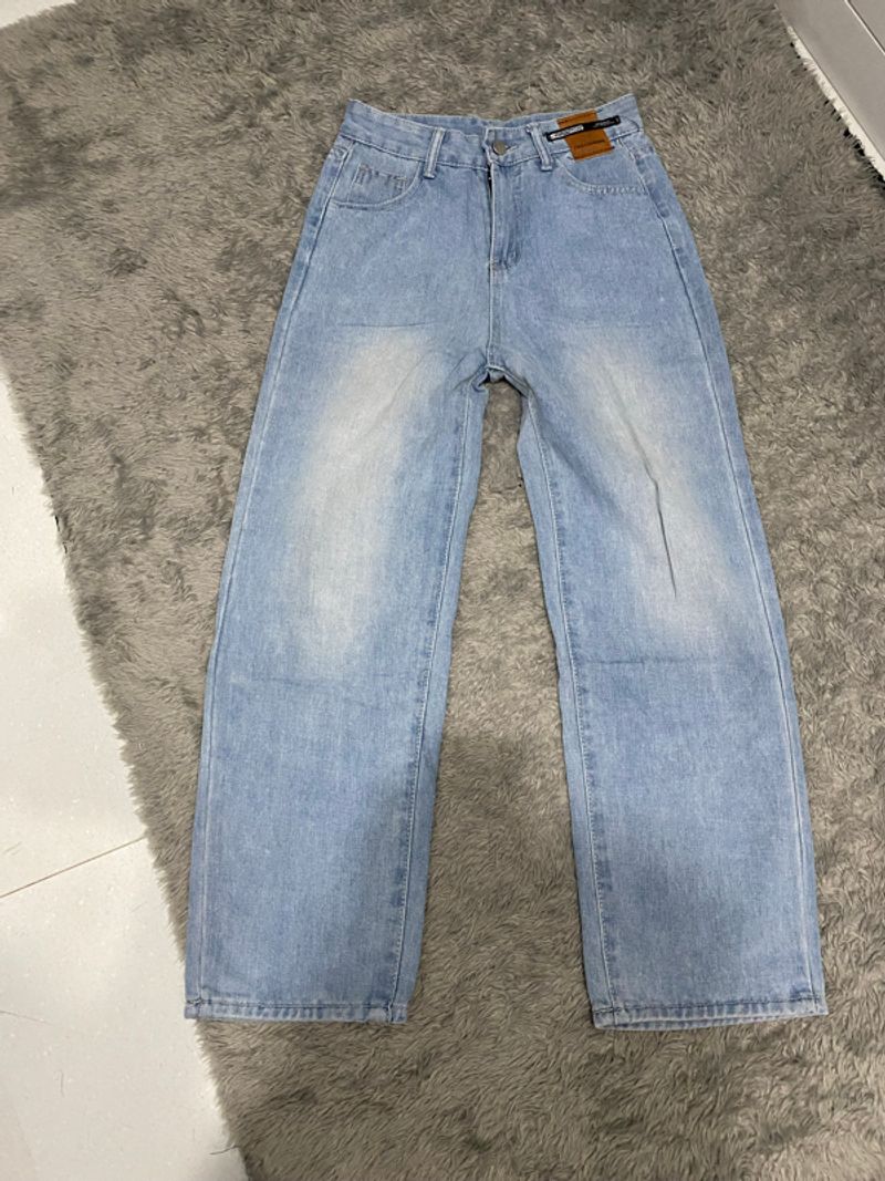 Loose jeans baggy blue retro, foto 2