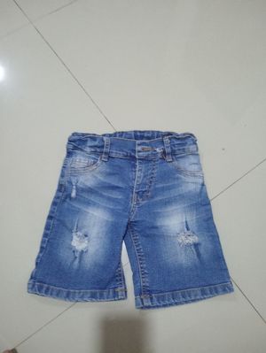 Celana jeans anak pendek 3-4th