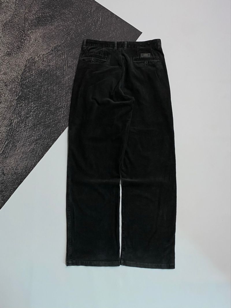CELANA CORDUROY HITAM, foto 2