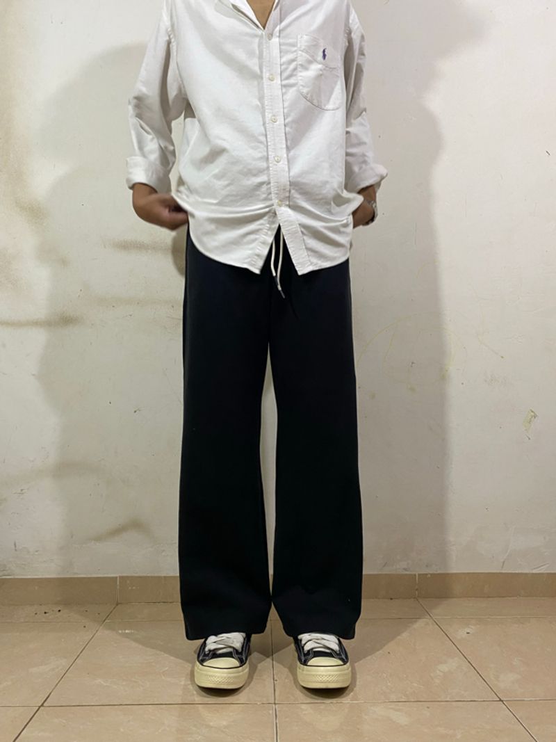 CELANA SWETPANTS HITAM, foto 3